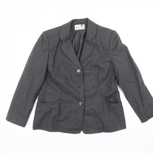 Eastex Women’s Grey Blazer, Size 12, Business Wear