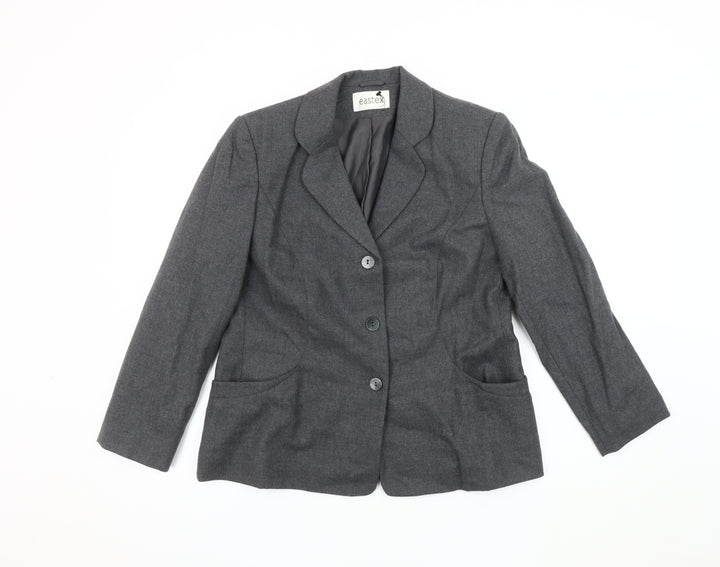 Eastex Women’s Grey Blazer, Size 12, Business Wear