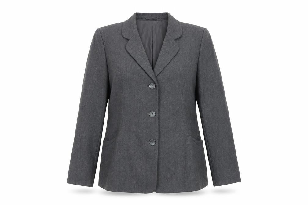 Eastex Women’s Grey Blazer, Size 12, Business Wear