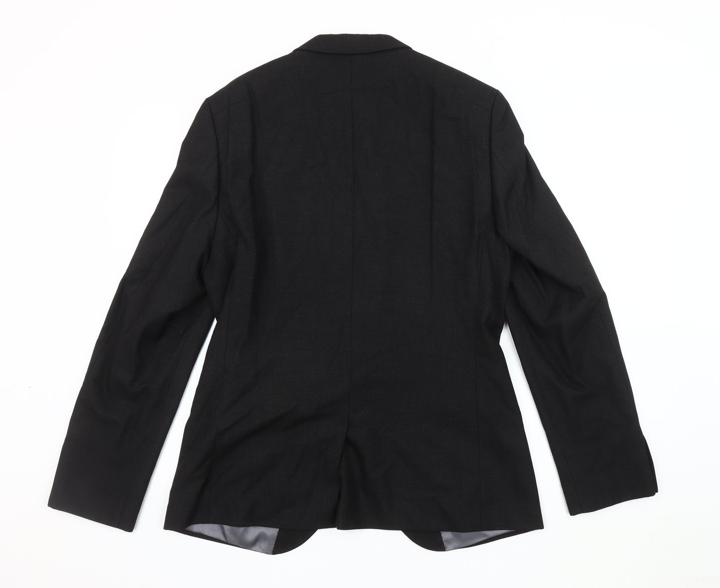 White Label Men Black Blazer Jacket 40R Regular Fit