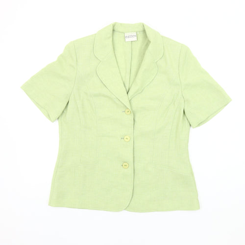 Eastex Women's Green Suit Jacket Size 10 Classic Style