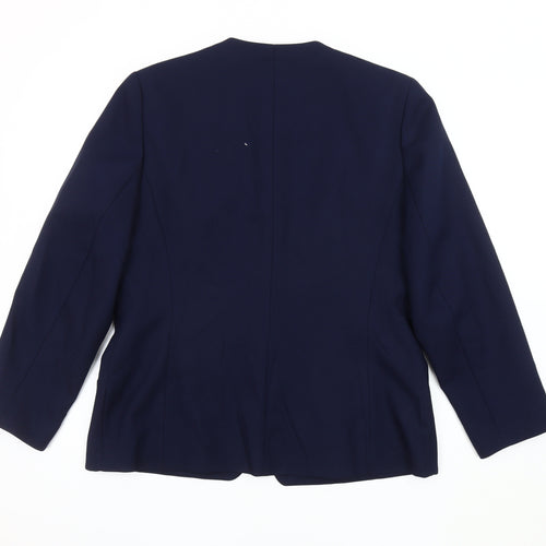Eastex Women's Blue Blazer Size 14 Business Style