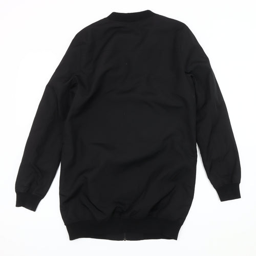 Jacqueline de Yong Women's Black Bomber Jacket Size 2