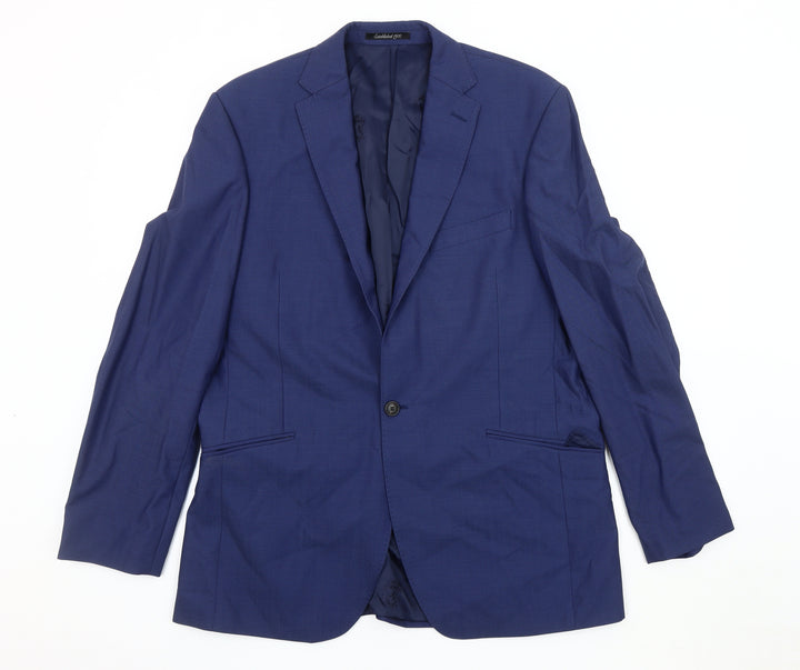 Austin Reed Men's Blue Blazer, 42R, Notch Lapel