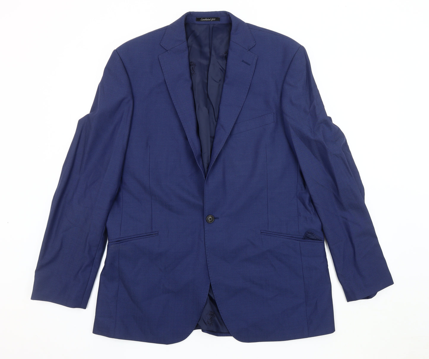 Austin Reed Men's Blue Blazer, 42R, Notch Lapel