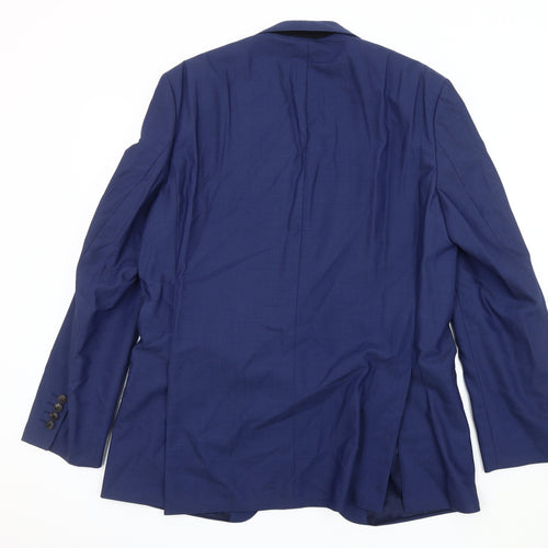 Austin Reed Men's Blue Blazer, 42R, Notch Lapel