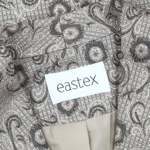 Eastex Women's Beige Floral Blazer Size 16