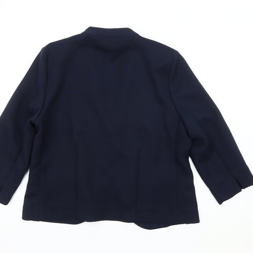 Eastex Women's Blue Blazer Size 14 Regular