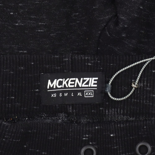 McKenzie Men's Black XXL Athletic Gym Shorts