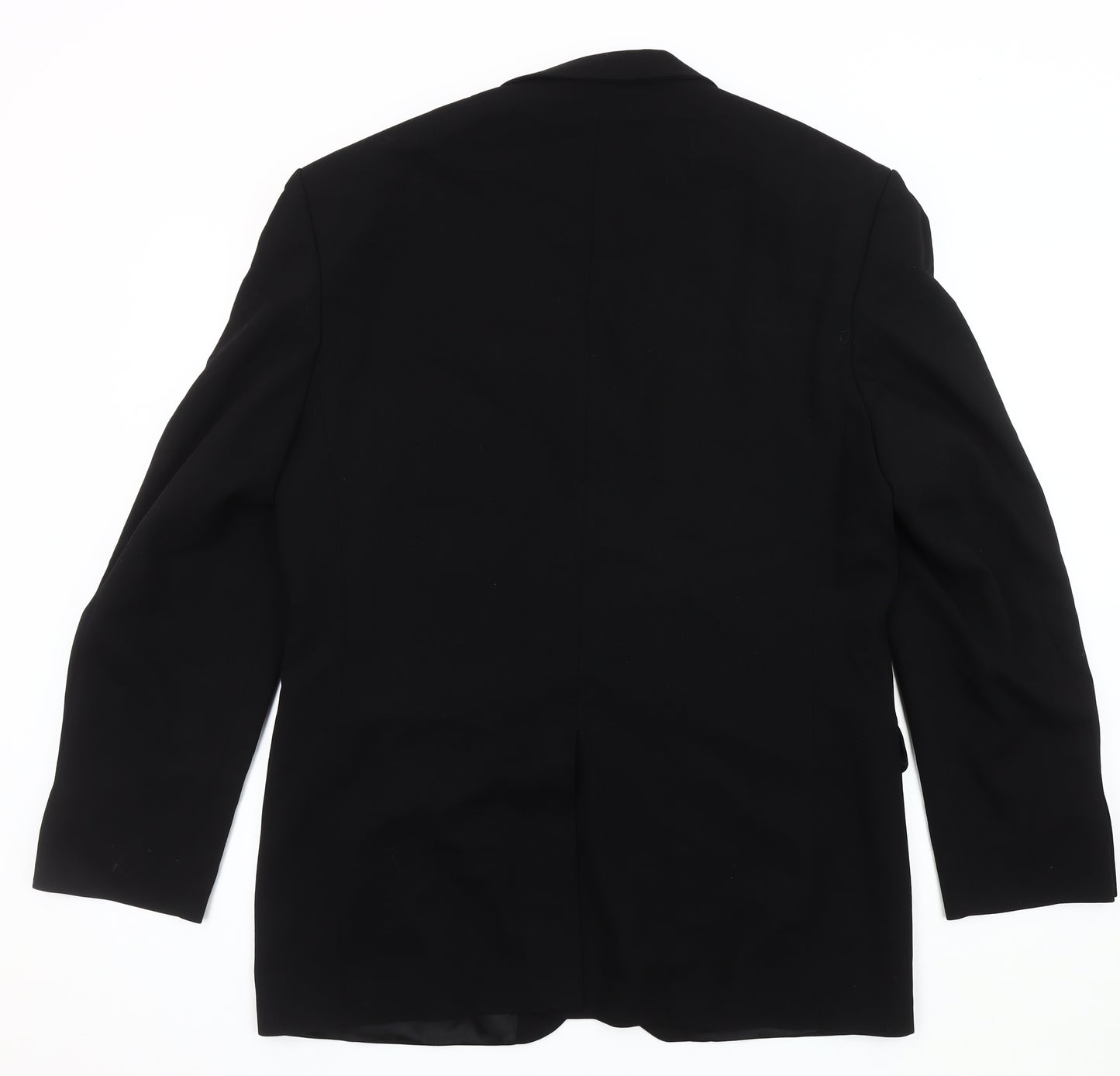 Centaur Men's Black Wool Regular Fit Jacket 40R