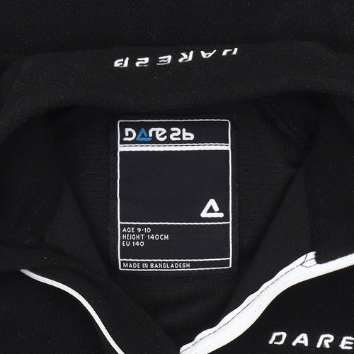 Dare2b Boys Black Fleece 1/4 Zip Sweatshirt Size 10