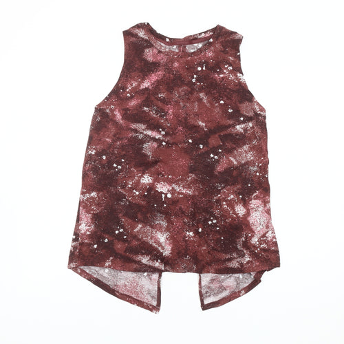 Marks and Spencer Women's Multicoloured Sleeveless Tank, Size 10