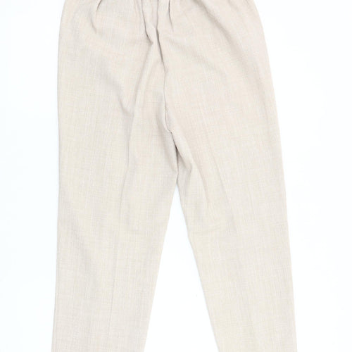 Honor Millburn Women Beige Classic Trousers Size 10