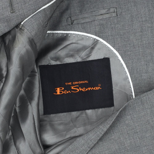 Ben Sherman Men's Grey Blazer 36 Regular Jacket