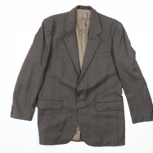 Dunn & Co Men's Brown Wool Blazer L