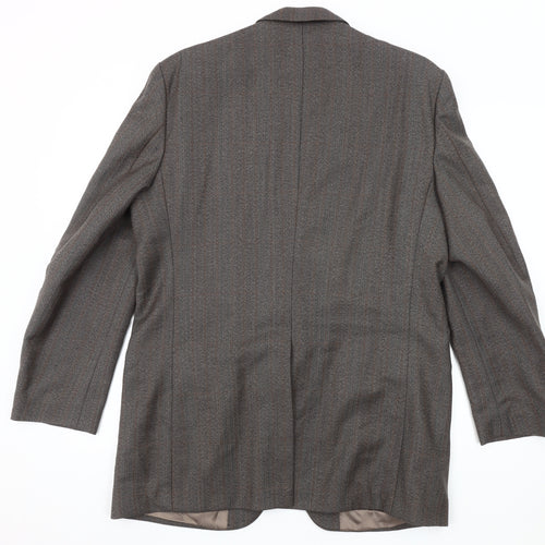 Dunn & Co Men's Brown Wool Blazer L