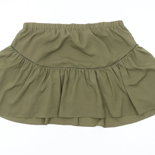 Banana Republic Women's Green Peasant Skirt M