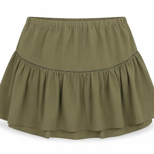 Banana Republic Women's Green Peasant Skirt M
