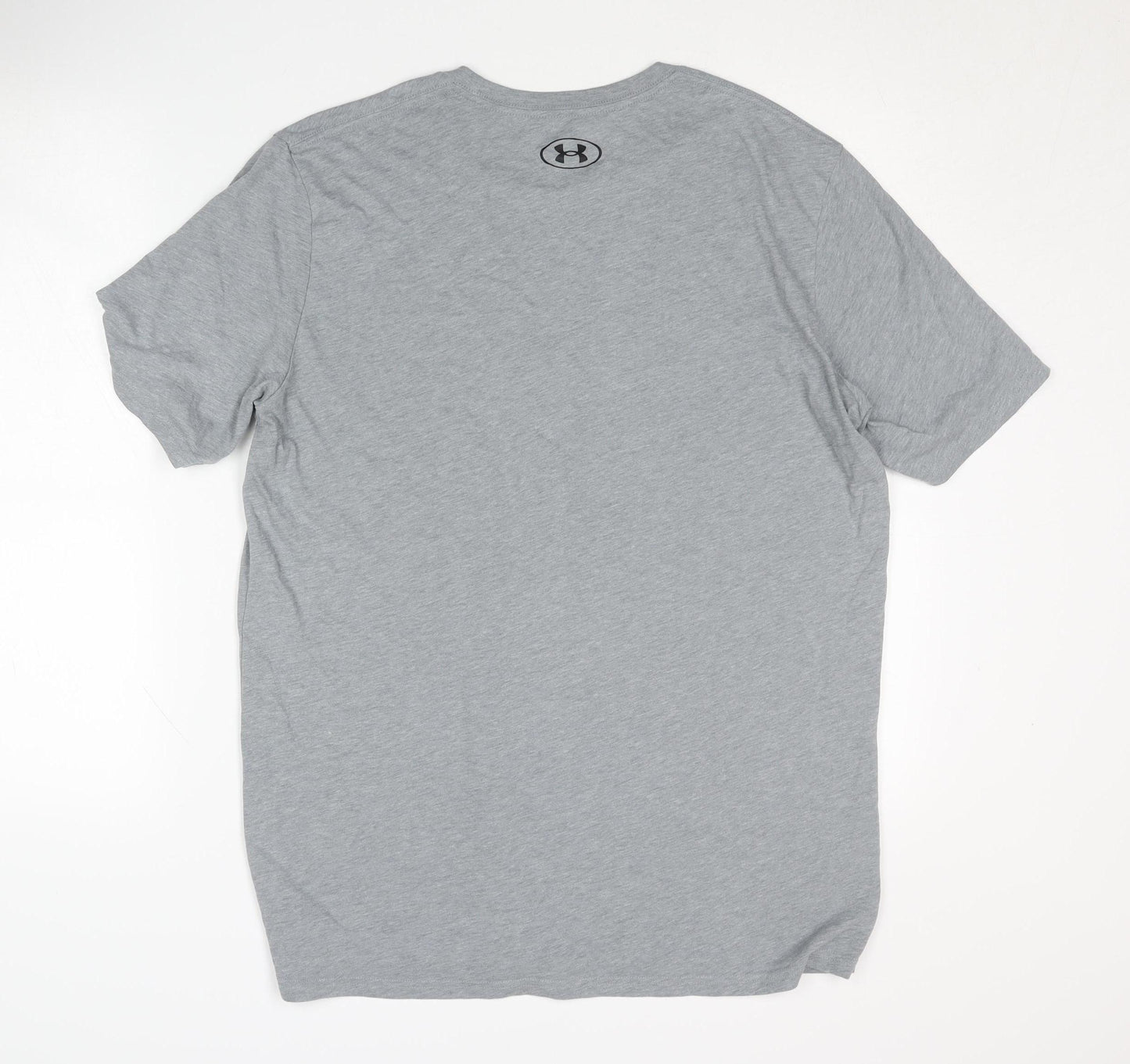 Under Armour Men's Grey T-Shirt - L, Lightweight Activewear