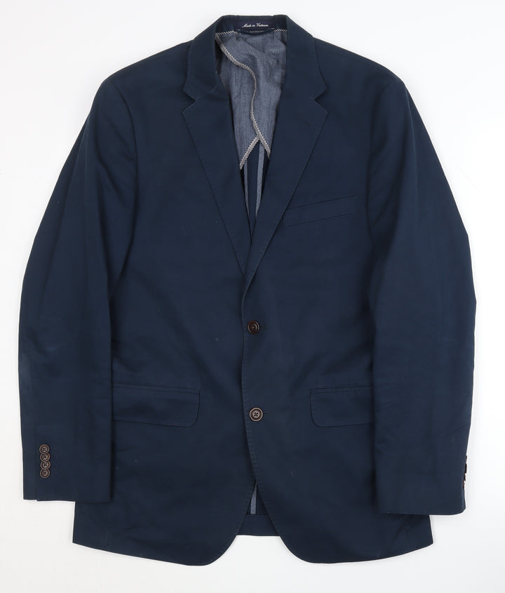 Lands' End Men's Blue Blazer 38R Classic Fit