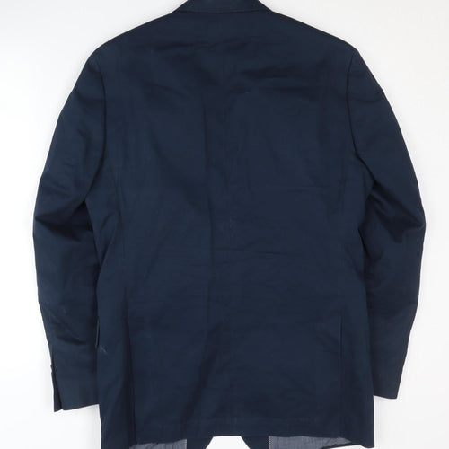 Lands' End Men's Blue Blazer 38R Classic Fit