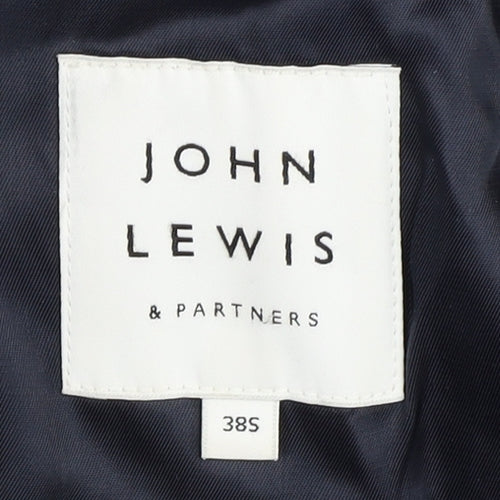 John Lewis & Partners Grey Men's Blazer 38S - Formal Style