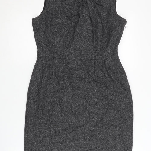 Monsoon Women’s Grey Sheath Dress, Size 12