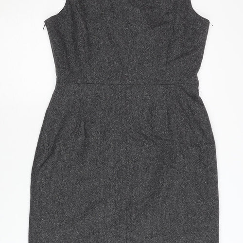Monsoon Women’s Grey Sheath Dress, Size 12