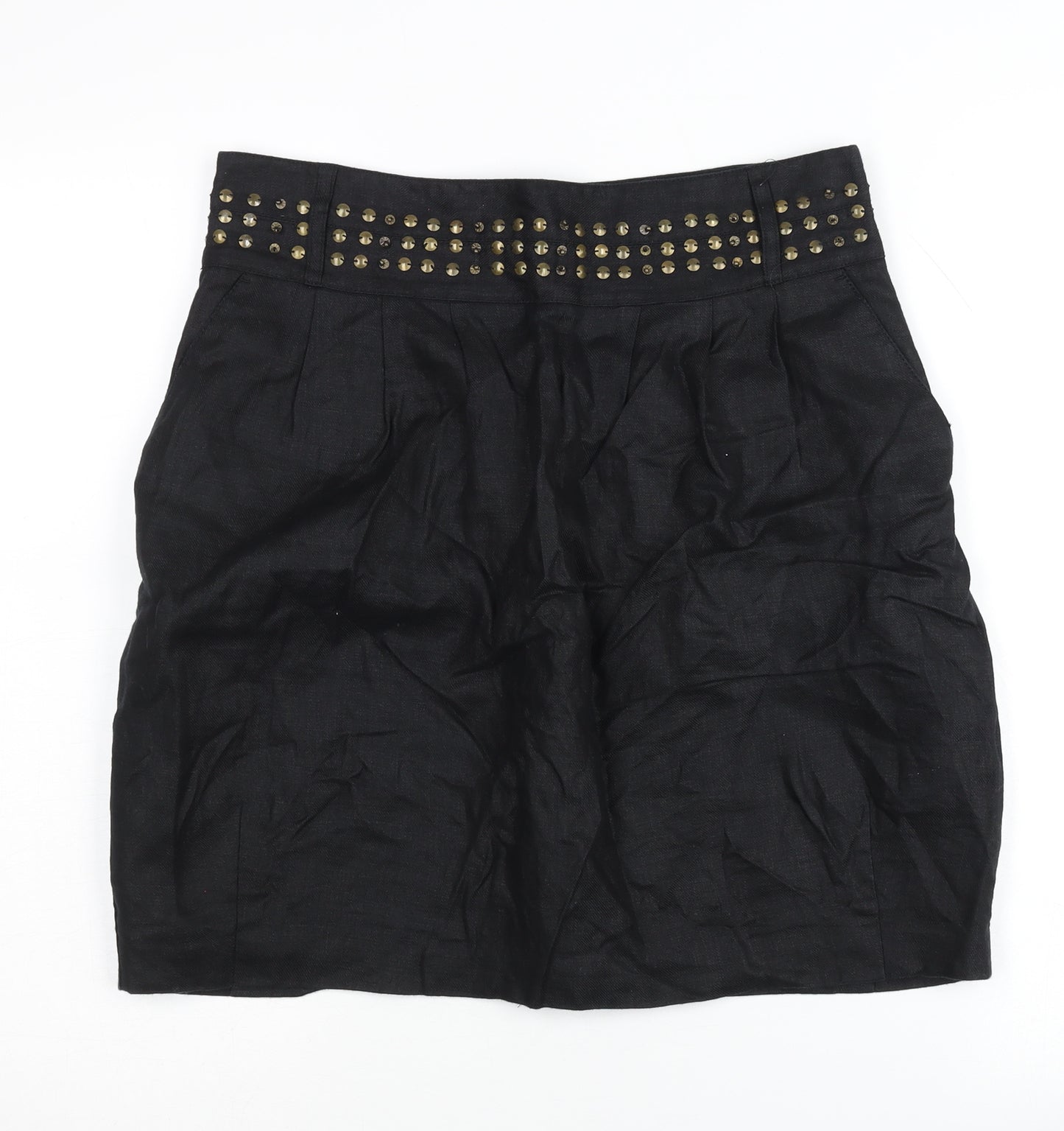 Marks and Spencer Women's Black Pencil Skirt - UK 12
