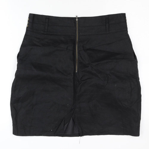 Marks and Spencer Women's Black Pencil Skirt - UK 12