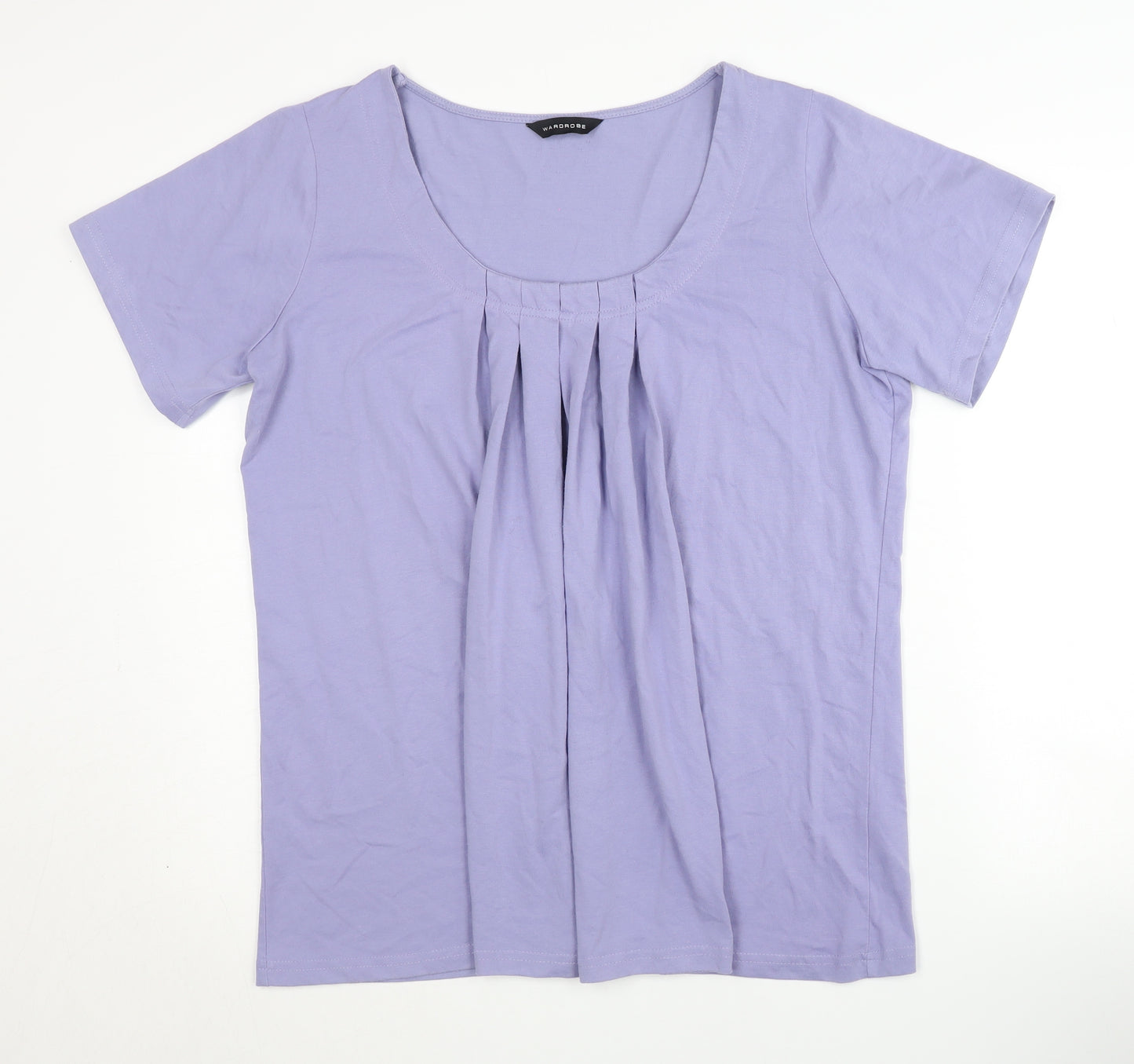 Wardrobe Women's Purple Size 18 Basic T-Shirt