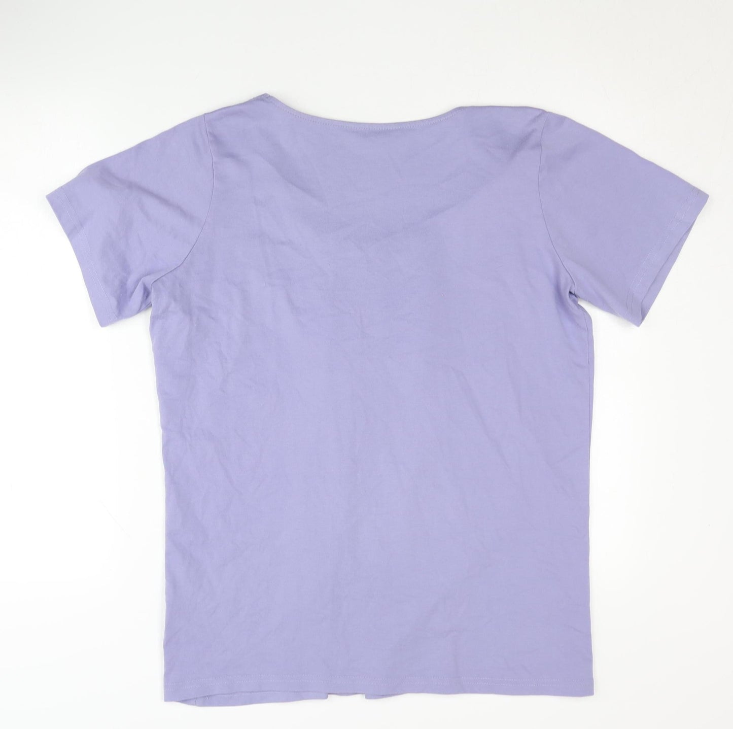 Wardrobe Women's Purple Size 18 Basic T-Shirt