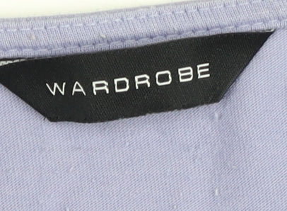 Wardrobe Women's Purple Size 18 Basic T-Shirt