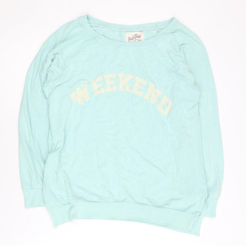 A Post Card from Brighton Women's Blue S Pullover Sweatshirt
