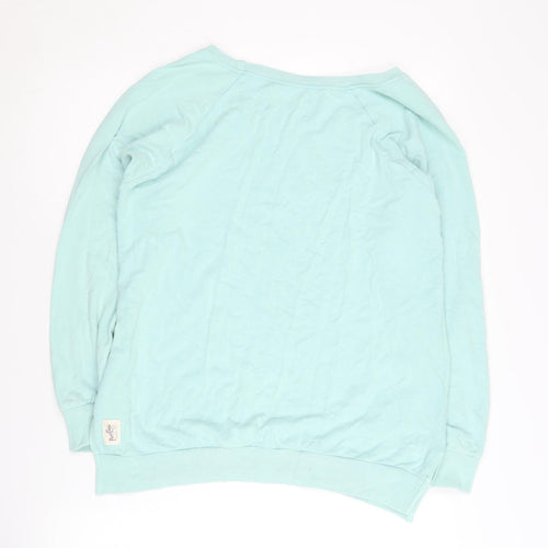 A Post Card from Brighton Women's Blue S Pullover Sweatshirt