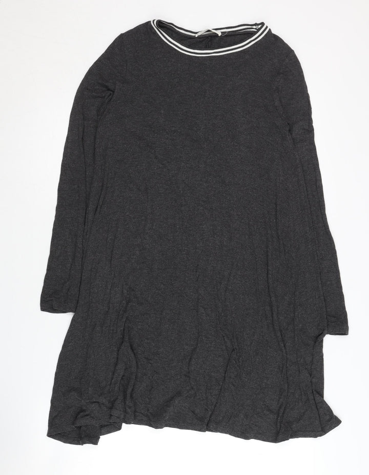 Mango Women's Black Long Sleeve Dress, Size 8