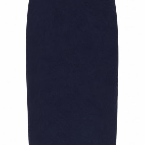 Dorothy Perkins Women's Blue Pencil Skirt Size 10