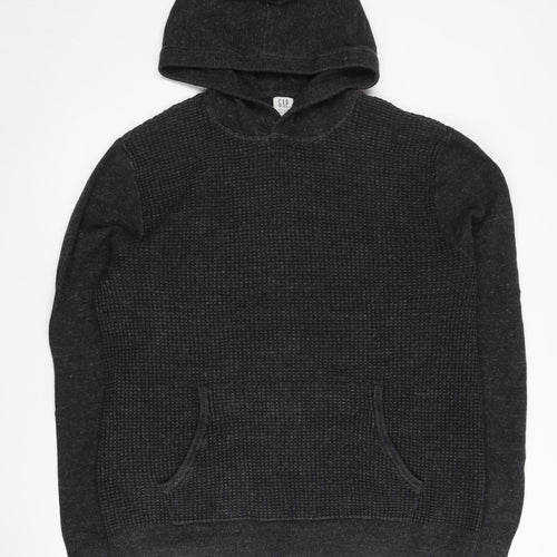 GAP Men's Black Pullover Hoodie Size L