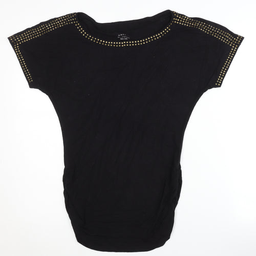 Grace Women's Studded Black XS T-Shirt