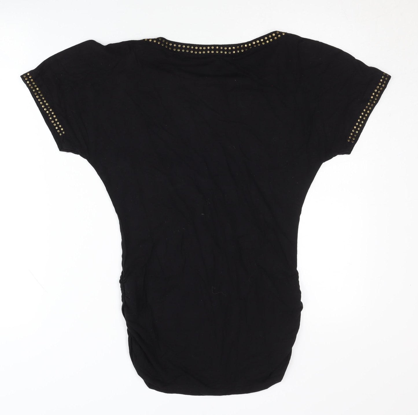 Grace Women's Studded Black XS T-Shirt