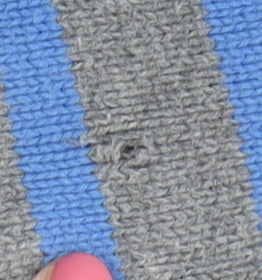 Jack & Jones Men's Grey Striped Pullover M