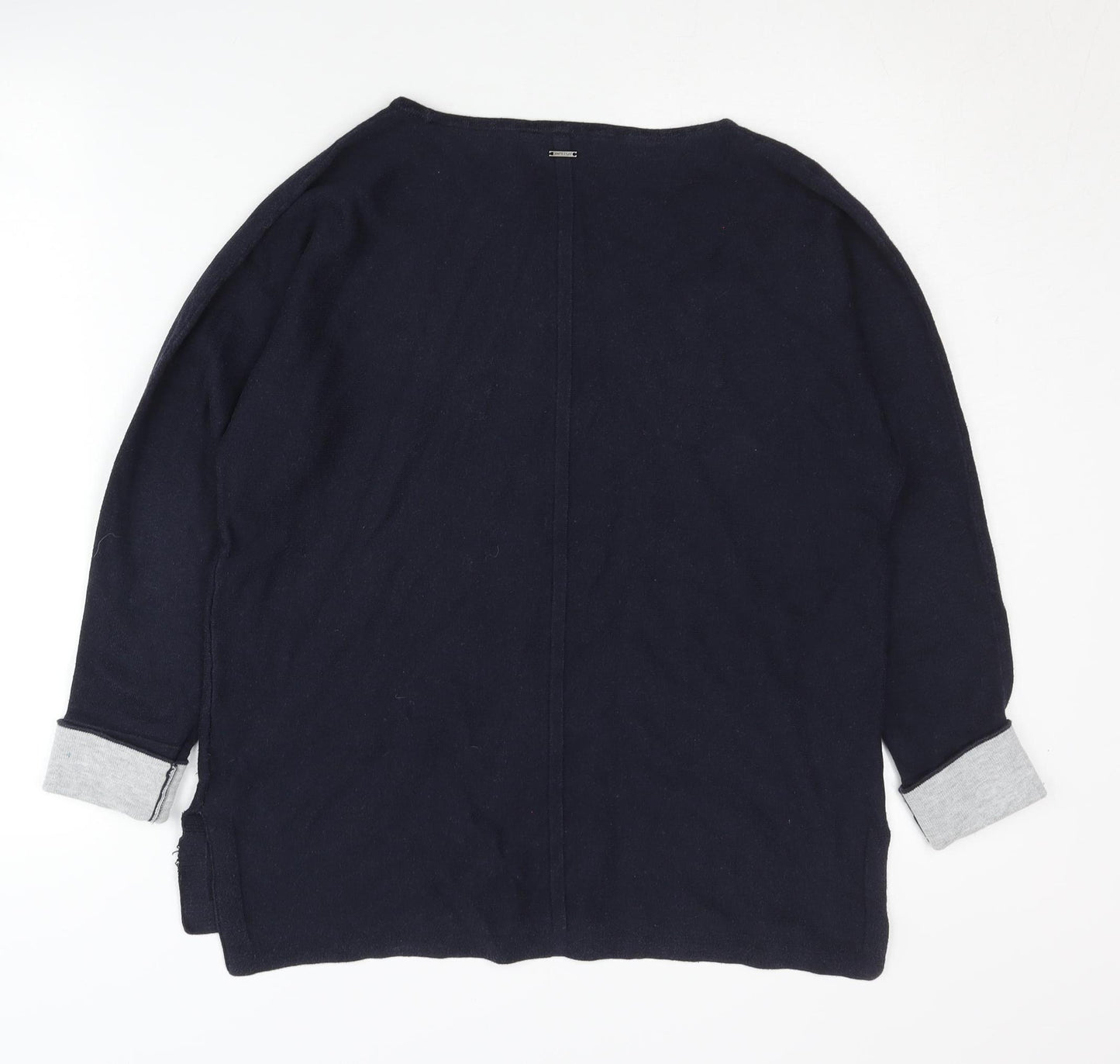 White Stuff Women's Blue Pullover Jumper Size 12