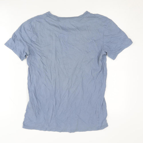 Quiksilver Men's XS Blue Graphic T-Shirt