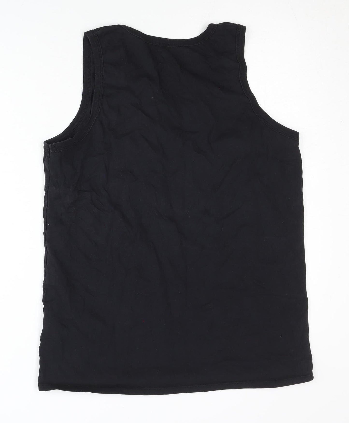 Nike Men's Black Tank Top Athletic Fit Size M