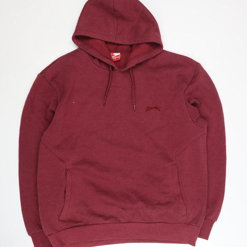 Slazenger Men's Red Pullover Hoodie Size L