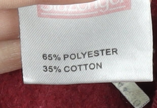 Slazenger Men's Red Pullover Hoodie Size L