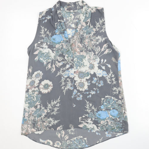 Next Women’s Multicoloured Floral Blouse, Size 8, Summer Style
