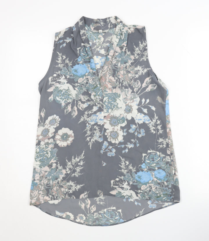 Next Women’s Multicoloured Floral Blouse, Size 8, Summer Style