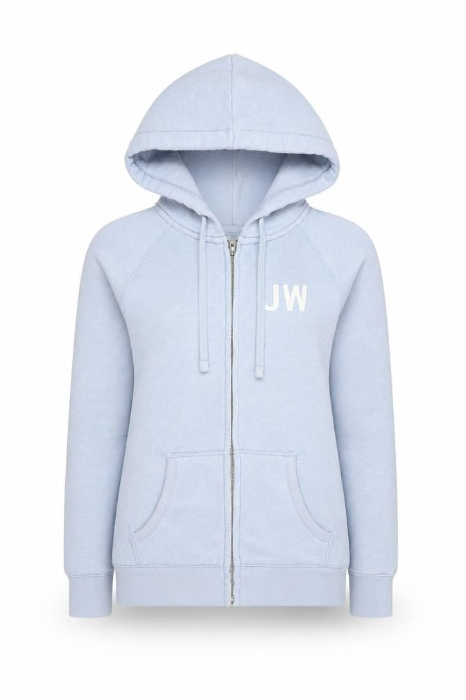 Jack Wills Blue Women’s Full Zip Hoodie Size 8