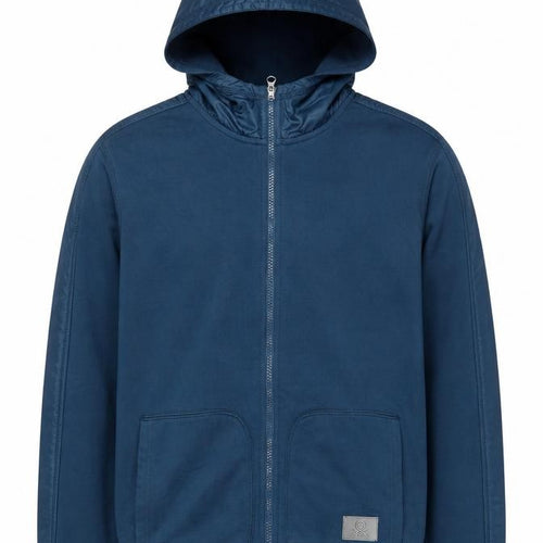 Benetton Boys Blue Full Zip Hoodie 3XL, Cotton Blend